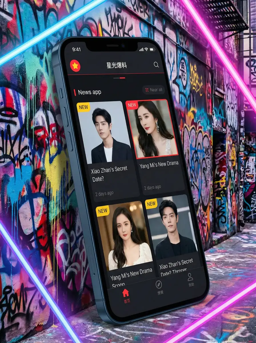 教师白洁 APP界面展示 - 掌上吃瓜神器